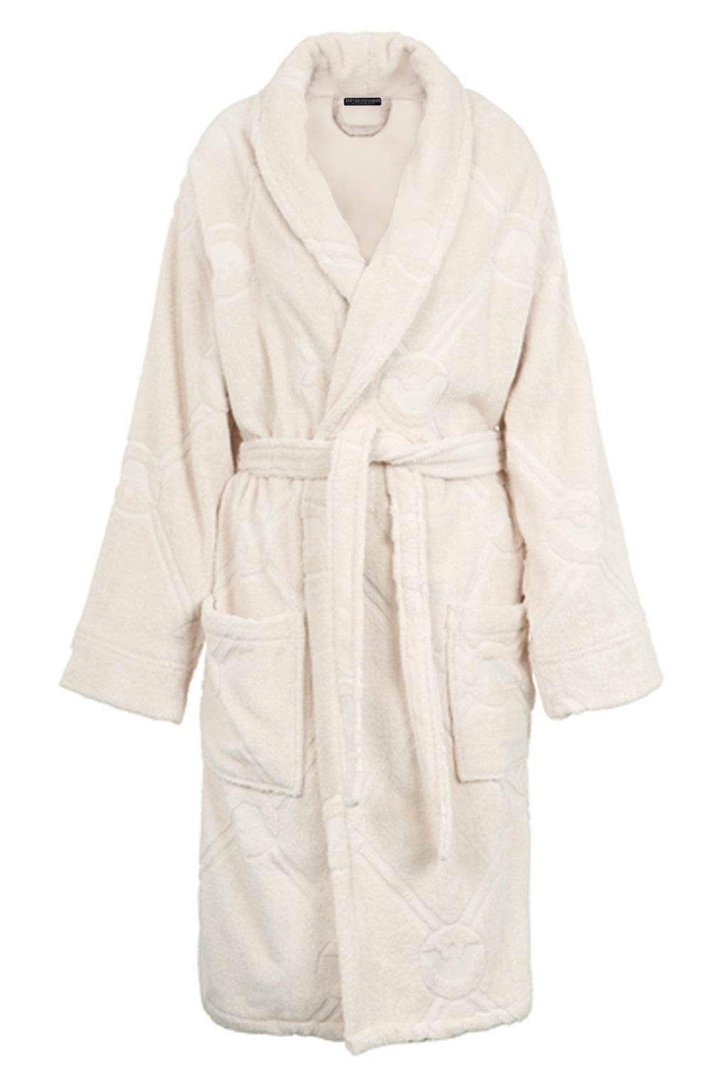 Accappatoio collo a scialle Donna 4F291 164886 Emporio Armani - evabiancheria